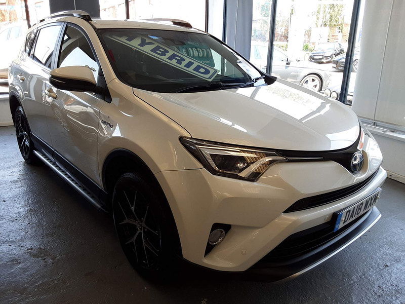 Toyota RAV4 2.5 VVT-i Hybrid Design TSS 5dr CVT 2WD (Sat Nav - Half Leather) 5dr Automatic 2025