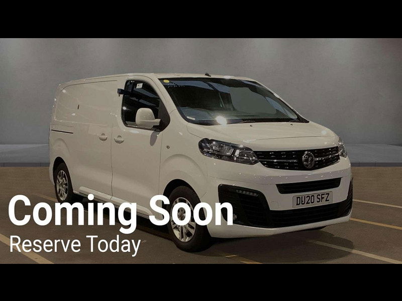 Vauxhall Vivaro 1.5 Vivaro 2700 Sportive S/S 2dr Manual 2026
