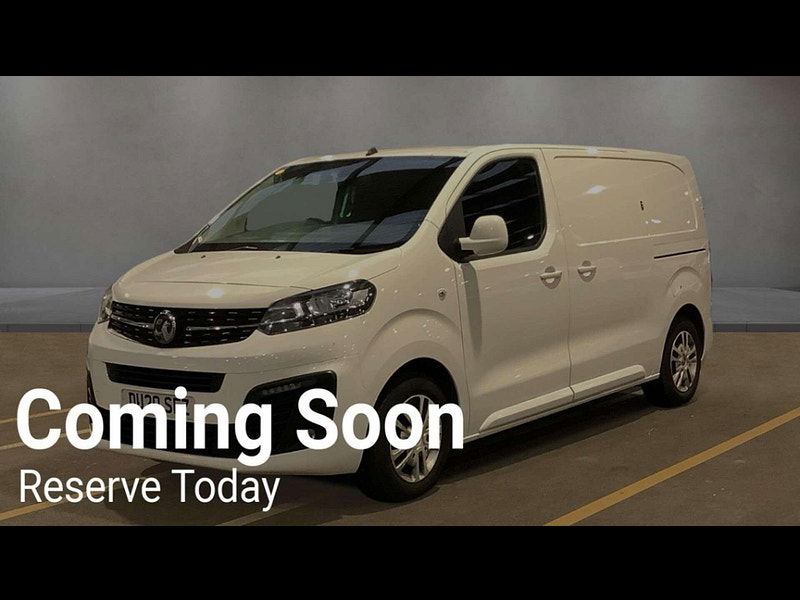 Vauxhall Vivaro 1.5 Vivaro 2700 Sportive S/S 2dr Manual 2026