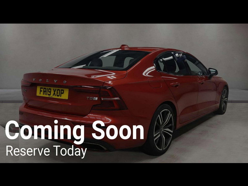 Volvo S60 2.0 S60 R-Design Edition T5 Auto 4dr 4dr Automatic 2026