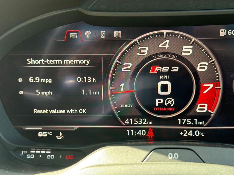 Audi RS3 2.5 TFSI Sportback S Tronic quattro Euro 6 (s/s) 5dr 5dr Automatic 2025