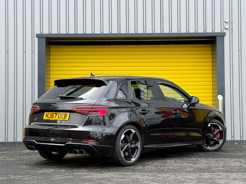 Audi S3 2.0 TFSI Black Edition Sportback S Tronic quattro Euro 6 (s/s) 5dr 5dr Automatic 2025