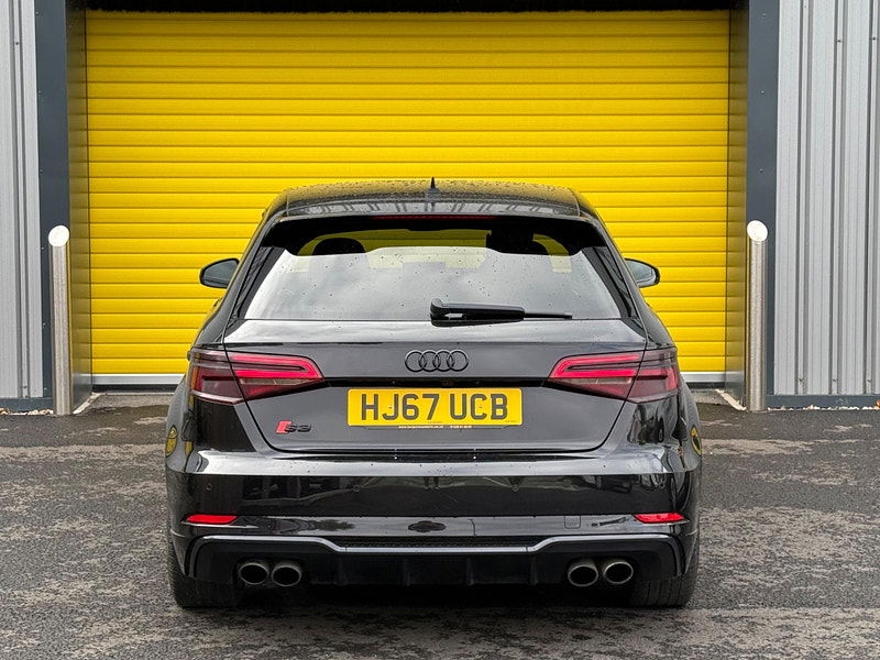 Audi S3 2.0 TFSI Black Edition Sportback S Tronic quattro Euro 6 (s/s) 5dr 5dr Automatic 2025