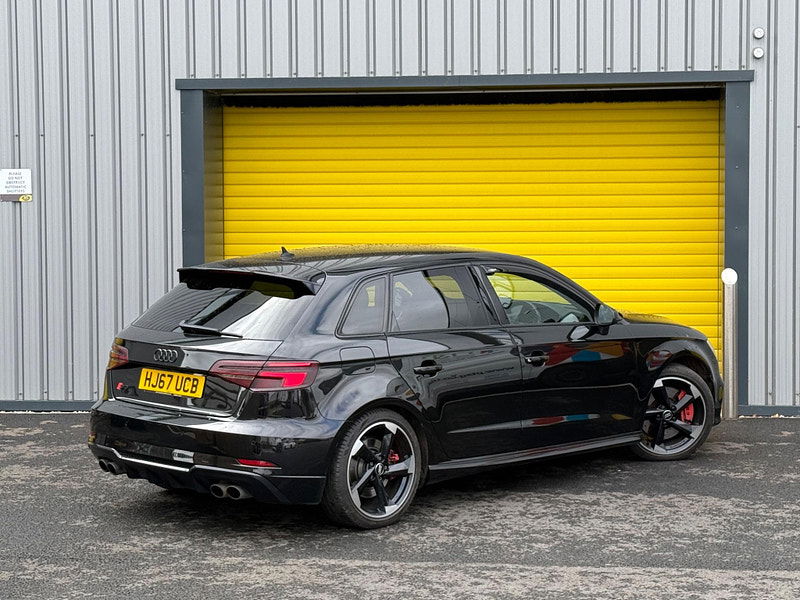 Audi S3 2.0 TFSI Black Edition Sportback S Tronic quattro Euro 6 (s/s) 5dr 5dr Automatic 2025