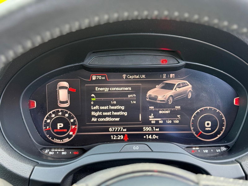 Audi S3 2.0 TFSI Black Edition Sportback S Tronic quattro Euro 6 (s/s) 5dr 5dr Automatic 2025