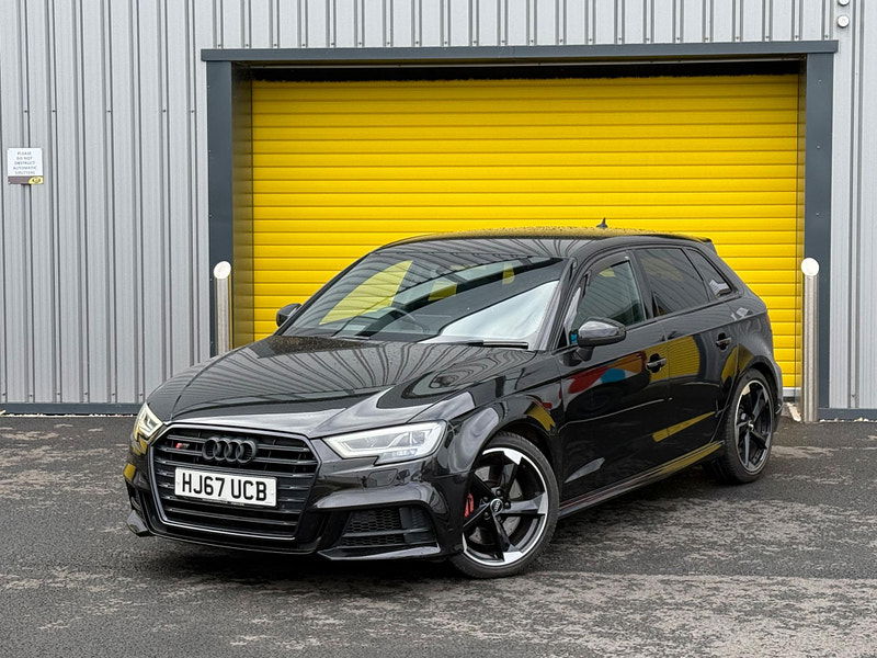 Audi S3 2.0 TFSI Black Edition Sportback S Tronic quattro Euro 6 (s/s) 5dr 5dr Automatic 2025