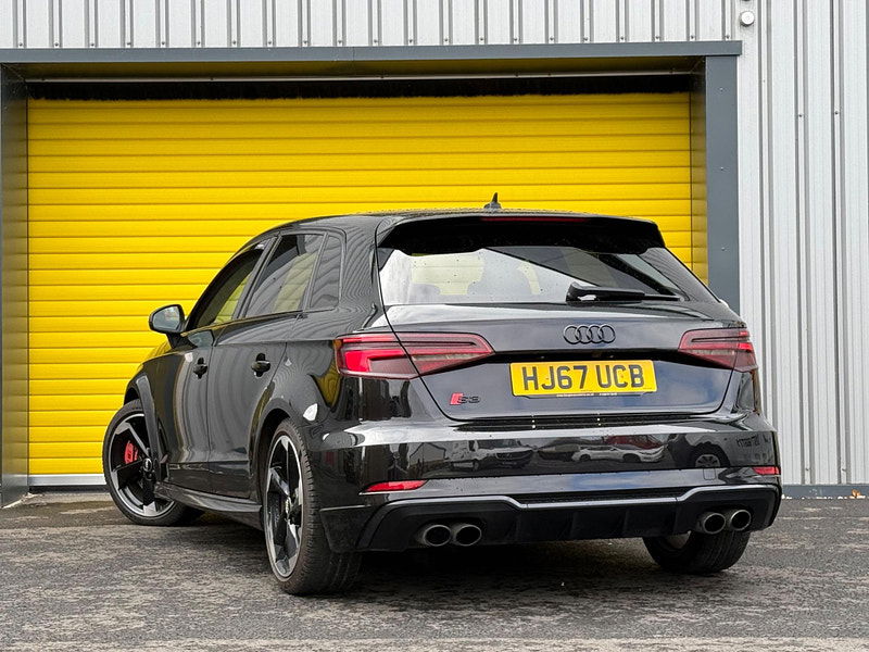 Audi S3 2.0 TFSI Black Edition Sportback S Tronic quattro Euro 6 (s/s) 5dr 5dr Automatic 2025
