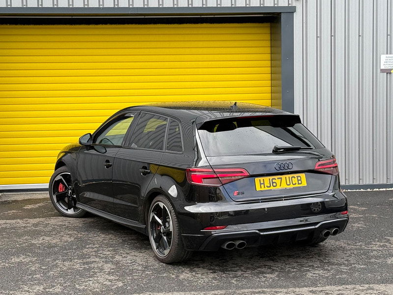 Audi S3 2.0 TFSI Black Edition Sportback S Tronic quattro Euro 6 (s/s) 5dr 5dr Automatic 2025