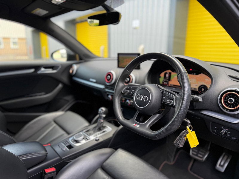 Audi S3 2.0 TFSI Black Edition Sportback S Tronic quattro Euro 6 (s/s) 5dr 5dr Automatic 2025