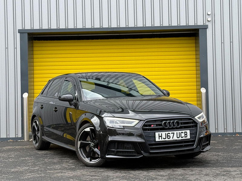 Audi S3 2.0 TFSI Black Edition Sportback S Tronic quattro Euro 6 (s/s) 5dr 5dr Automatic 2025