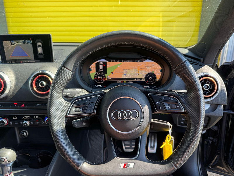 Audi S3 2.0 TFSI Black Edition Sportback S Tronic quattro Euro 6 (s/s) 5dr 5dr Automatic 2025