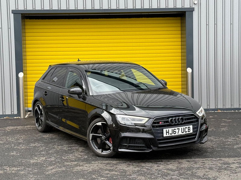 Audi S3 2.0 TFSI Black Edition Sportback S Tronic quattro Euro 6 (s/s) 5dr 5dr Automatic 2025