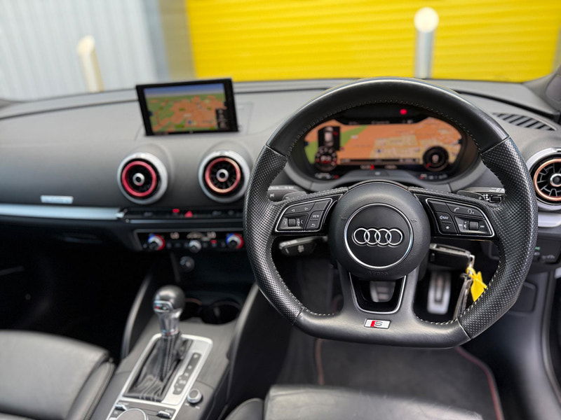 Audi S3 2.0 TFSI Black Edition Sportback S Tronic quattro Euro 6 (s/s) 5dr 5dr Automatic 2025