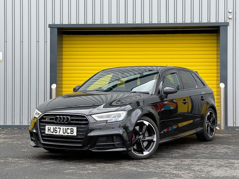 Audi S3 2.0 TFSI Black Edition Sportback S Tronic quattro Euro 6 (s/s) 5dr 5dr Automatic 2025