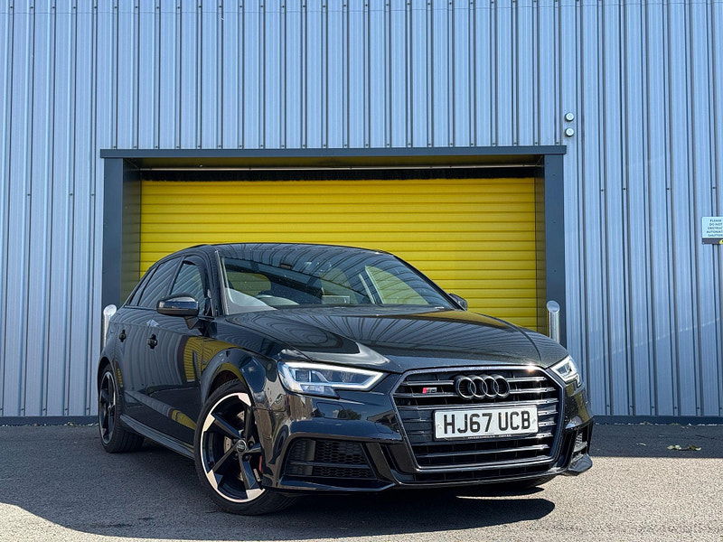 Audi S3 2.0 TFSI Black Edition Sportback S Tronic quattro Euro 6 (s/s) 5dr 5dr Automatic 2025