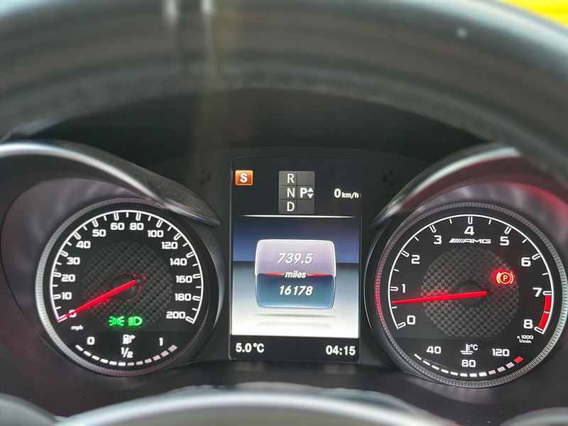 Mercedes-Benz C Class 4.0 C63 V8 BiTurbo AMG (Premium) Cabriolet SpdS MCT Euro 6 (s/s) 2dr 2dr Automatic 2025