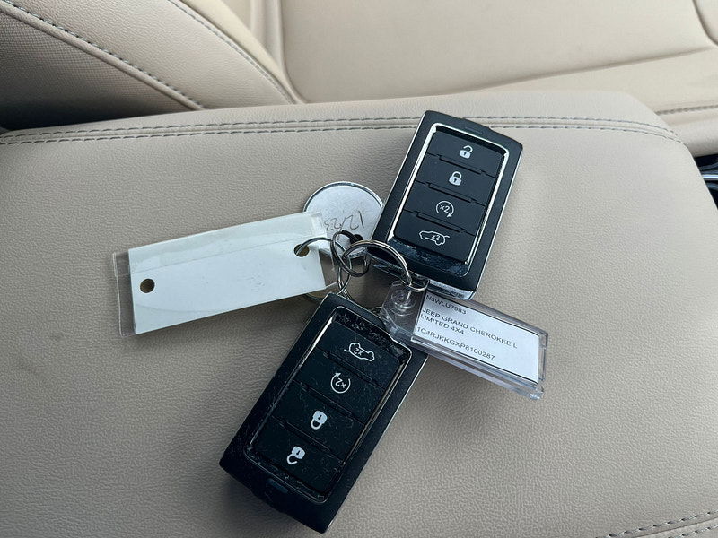 Jeep Grand Cherokee RHD   L Limited 4x4 3.6L Gas 8-Speed AT 7-Seater 0dr Automatic 2025