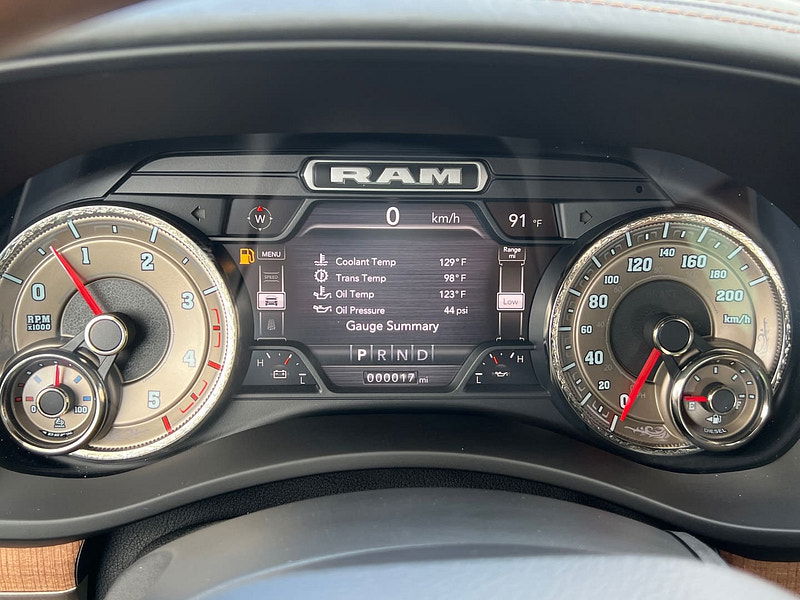 Ram 3500 Ram  Crew Cab Longhorn 4x4 6.7L Cummins Diesel 6-Speed AT 0dr Automatic 2025