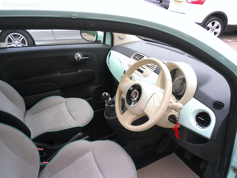 Fiat 500 1.2L Lounge Hatchback 3dr Petrol Manual Euro 5 (69 bhp)