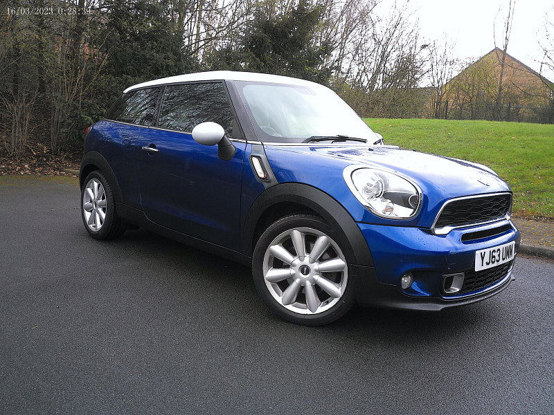MINI Paceman 1.6 Cooper S SUV 3dr Petrol Manual Euro 5 (s/s) (184 ps)