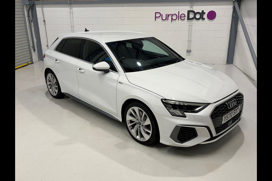 2020 Audi A3 1.5 TFSI 35 S line Sportback 5dr Petrol Manual Euro 6 (s/s) (150 ps)