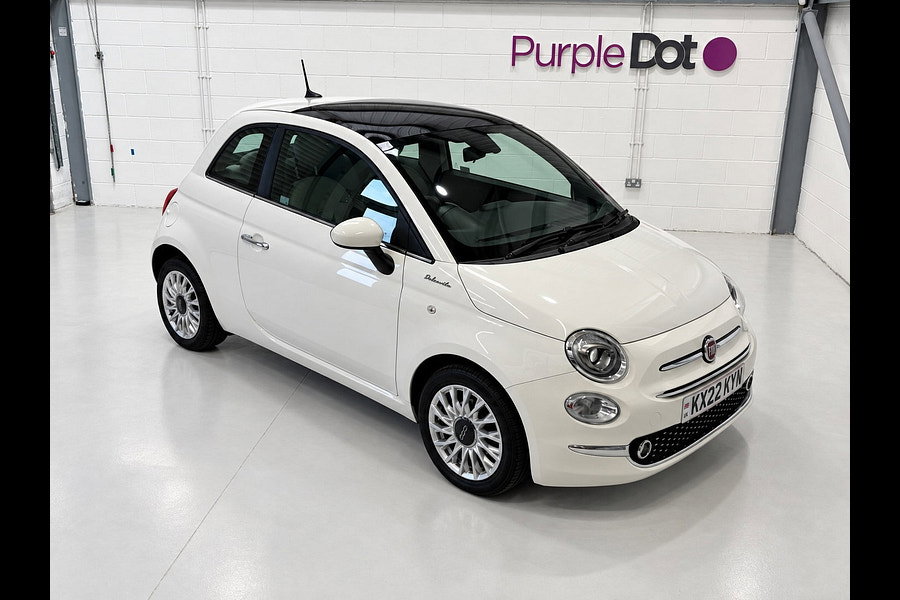 2022 Fiat 500 1.0 MHEV Dolcevita Hatchback 3dr Petrol Manual Euro 6 (s/s) (70 bhp)