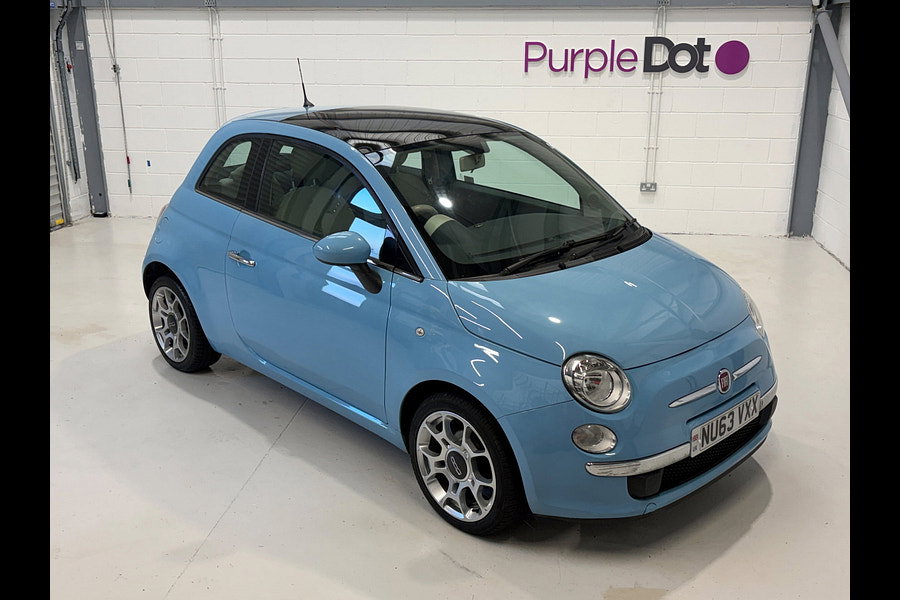 2013 Fiat 500 1.2 Lounge Hatchback 3dr Petrol Manual Euro 4 (69 bhp)