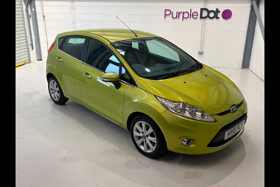 2010 Ford Fiesta 1.4 Zetec Hatchback 5dr Petrol Automatic (154 g/km, 94 bhp)