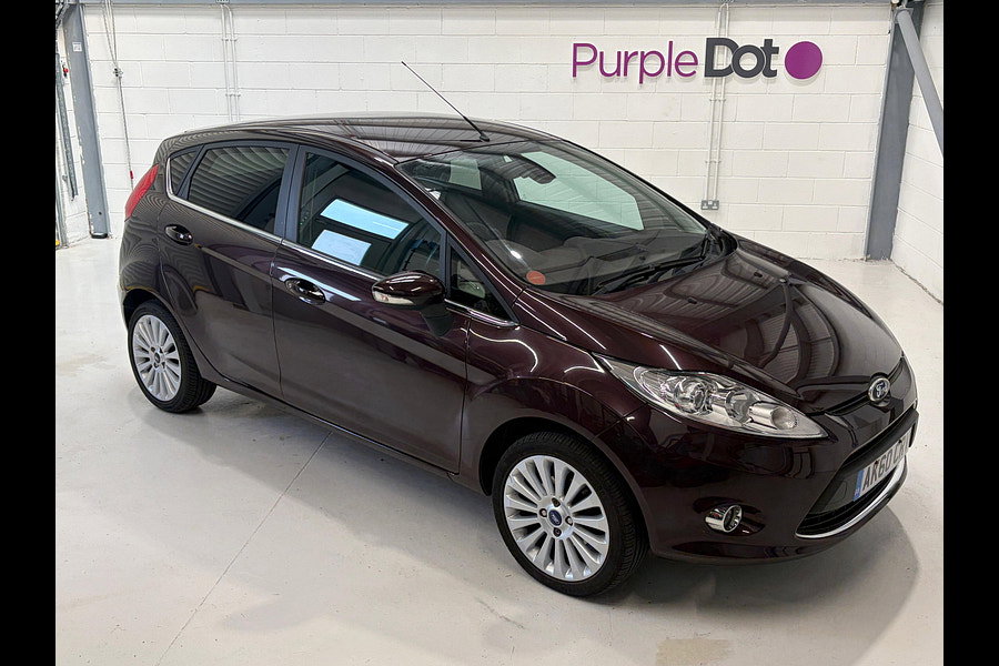 2010 Ford Fiesta 1.6 TDCi DPF Titanium Hatchback 5dr Diesel Manual (107 g/km, 94 bhp)