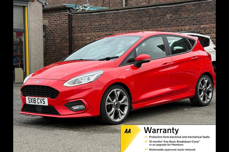 2018 Ford Fiesta 1.0T EcoBoost ST-Line Hatchback 5dr Petrol Manual Euro 6 (s/s) (140 ps)