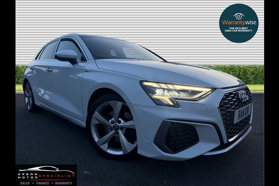 2020 Audi A3 2.0 TDI 35 S line Sportback 5dr Diesel S Tronic Euro 6 (s/s) (150 ps)