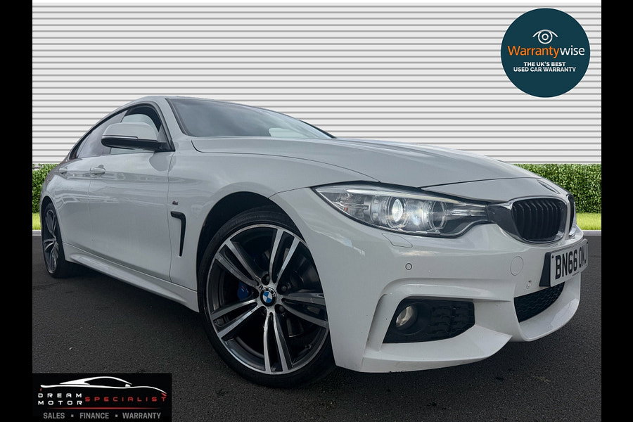 2016 BMW 4 Series Gran Coupe 2.0 420d M Sport Hatchback 5dr Diesel Auto xDrive Euro 6 (s/s) (190 ps)