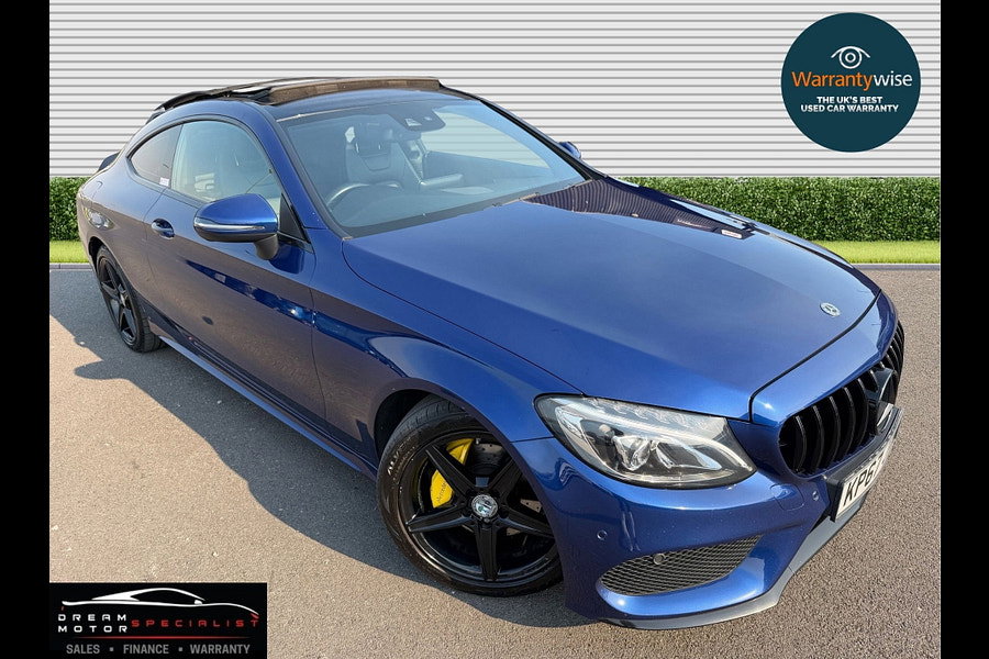2017 Mercedes-Benz C Class 2.1 C220d AMG Line (Premium Plus) Coupe 2dr Diesel G-Tronic+ Euro 6 (s/s) (170 ps)