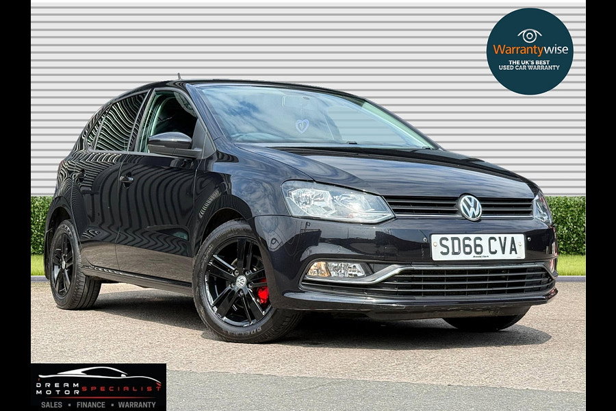 2016 Volkswagen Polo 1.2 TSI BlueMotion Tech Match Hatchback 5dr Petrol Manual Euro 6 (s/s) (90 ps)