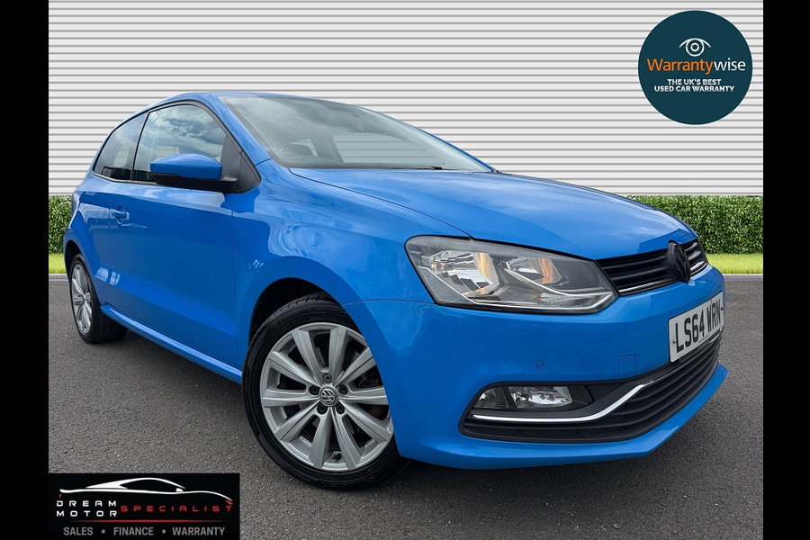 2014 Volkswagen Polo 1.2 TSI BlueMotion Tech SEL Hatchback 3dr Petrol Manual Euro 6 (s/s) (110 ps)