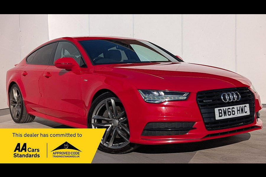 2016 Audi A7 3.0 TDI V6 Black Edition Sportback S Tronic quattro Euro 6 (s/s) 5dr
