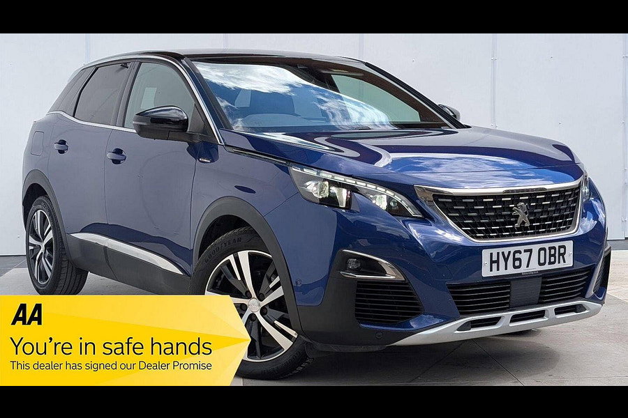 2017 Peugeot 3008 1.6 BlueHDi GT Line Euro 6 (s/s) 5dr