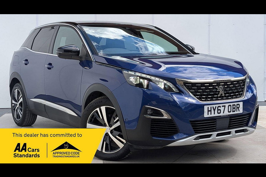 2017 Peugeot 3008 1.6 BlueHDi GT Line Euro 6 (s/s) 5dr