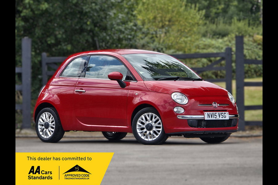 2015 Fiat 500 1.2 Pop Star Hatchback 3dr Petrol Manual Euro 6 (s/s) (69 bhp)