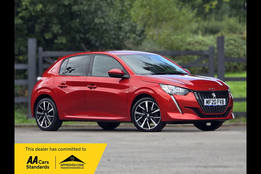 2020 Peugeot 208 1.2 PureTech Allure Hatchback 5dr Petrol Manual Euro 6 (s/s) (100 ps)