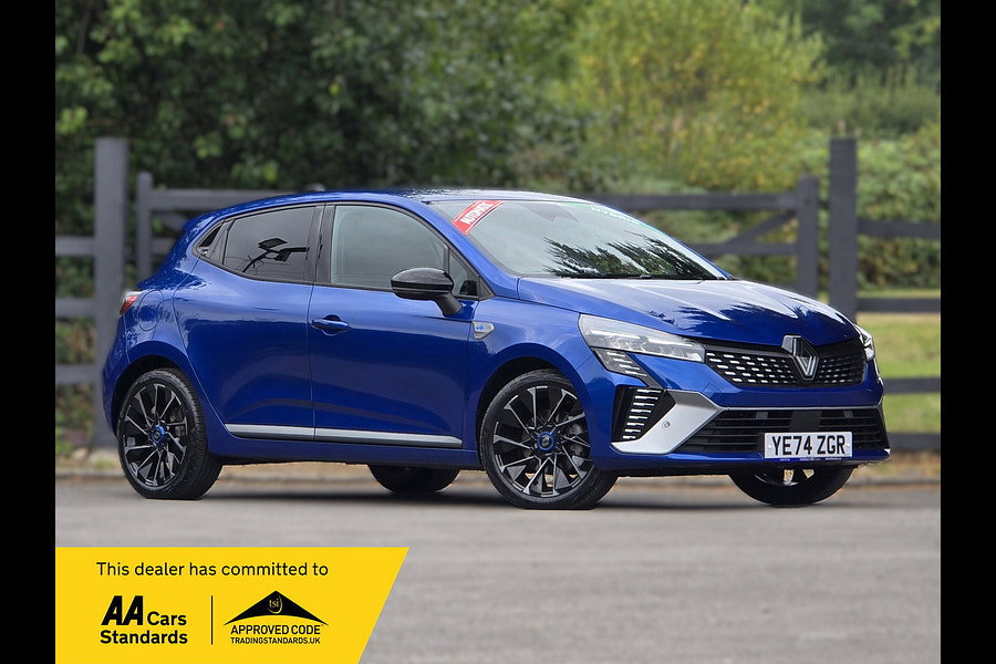 2024 Renault Clio 1.6 E-TECH esprit Alpine Hatchback 5dr Petrol Hybrid Auto Euro 6 (s/s) (145 ps)