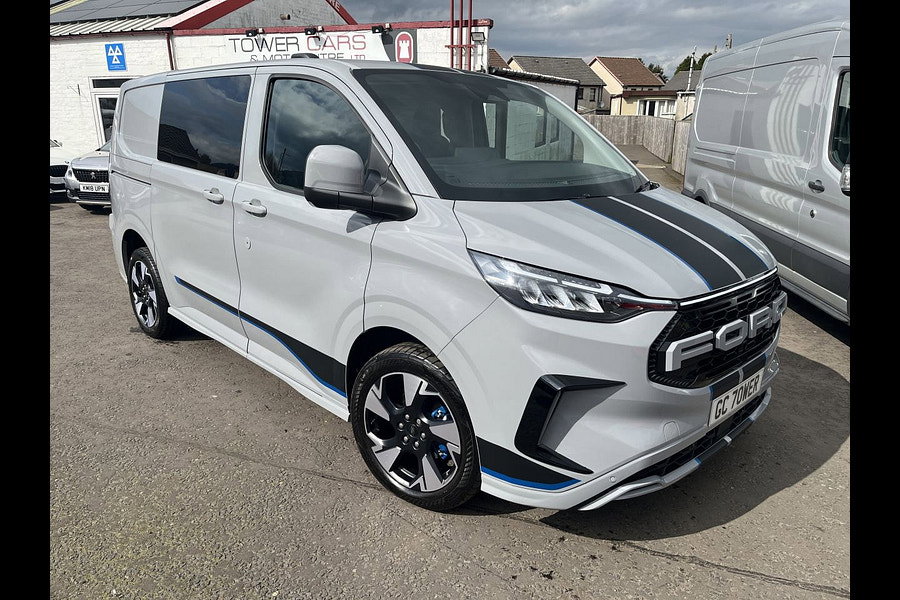 2025 Ford Transit Custom 2.0 320 EcoBlue Sport Crew Van Double Cab 5dr Diesel Auto AWD L1 H1 Euro 6 (s/s) (170 ps)