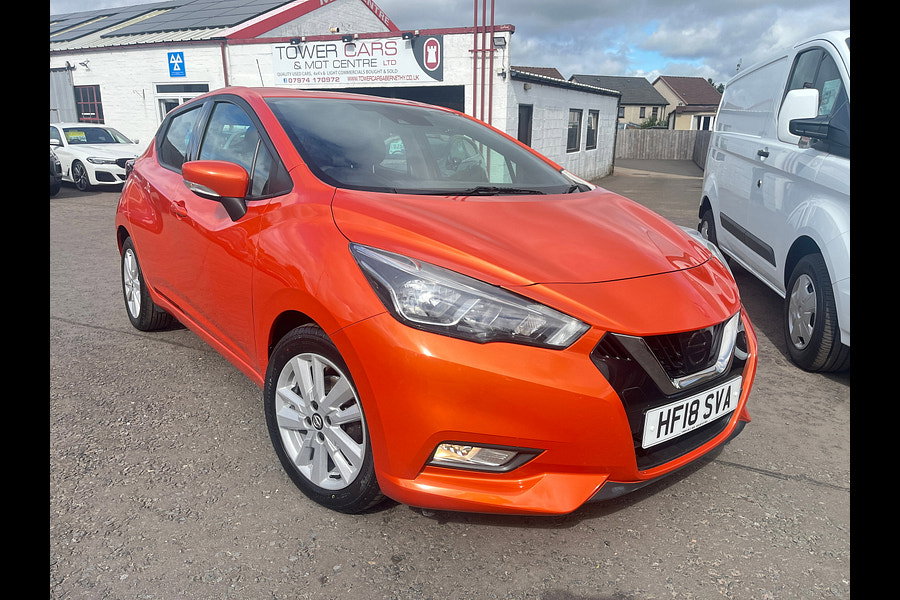 2018 Nissan Micra 0.9 IG-T Acenta Hatchback 5dr Petrol Manual Euro 6 (s/s) (90 ps)