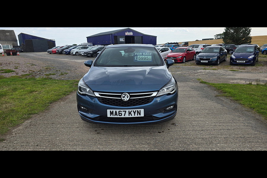 2017 Vauxhall Astra 1.4i Turbo SRi Hatchback 5dr Petrol Manual Euro 6 (150 ps)