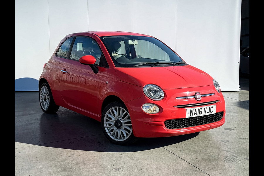 2016 Fiat 500 1.2 ECO Pop Star Hatchback 3dr Petrol Manual Euro 6 (s/s) (69 bhp)