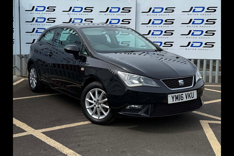 2016 Seat Ibiza 1.0 SE Sport Coupe 3dr Petrol Manual Euro 6 (75 ps)