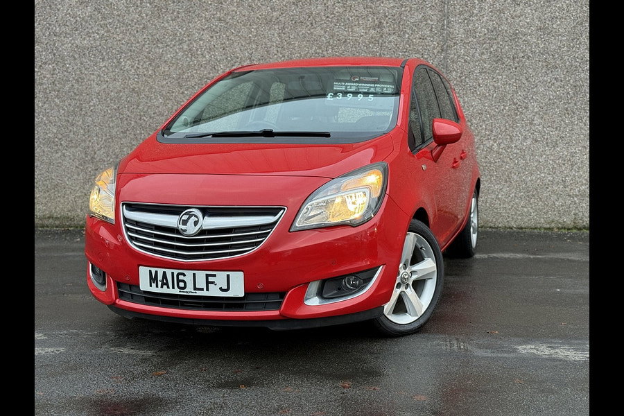 2016 Vauxhall Meriva 1.4i Tech Line MPV 5dr Petrol Manual Euro 6 (100 ps)
