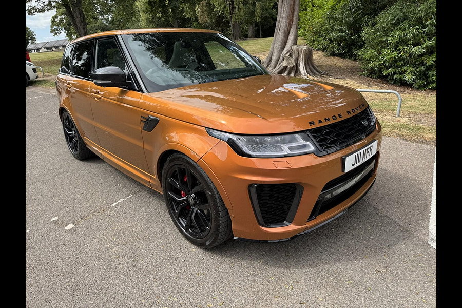 2019 Land Rover Range Rover Sport 5.0 P575 V8 SVR SUV 5dr Petrol Auto 4WD Euro 6 (s/s) (575 ps)