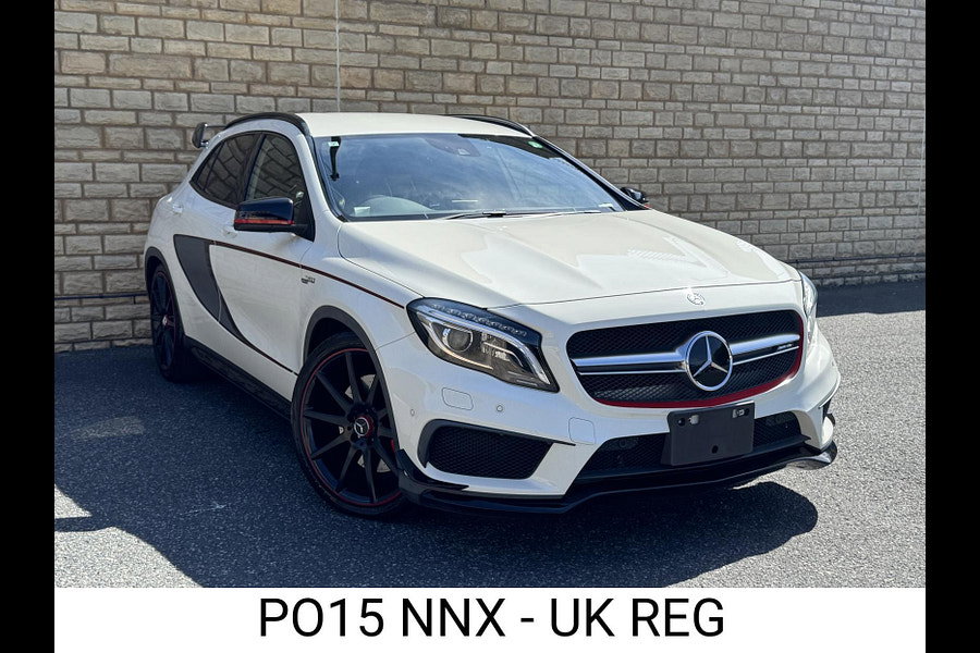 2015 Mercedes-Benz GLA 45 2.0 GLA45 AMG (EDITION 1) SUV 5dr Petrol SpdS DCT 4MATIC Euro 6 (s/s) (360 ps)