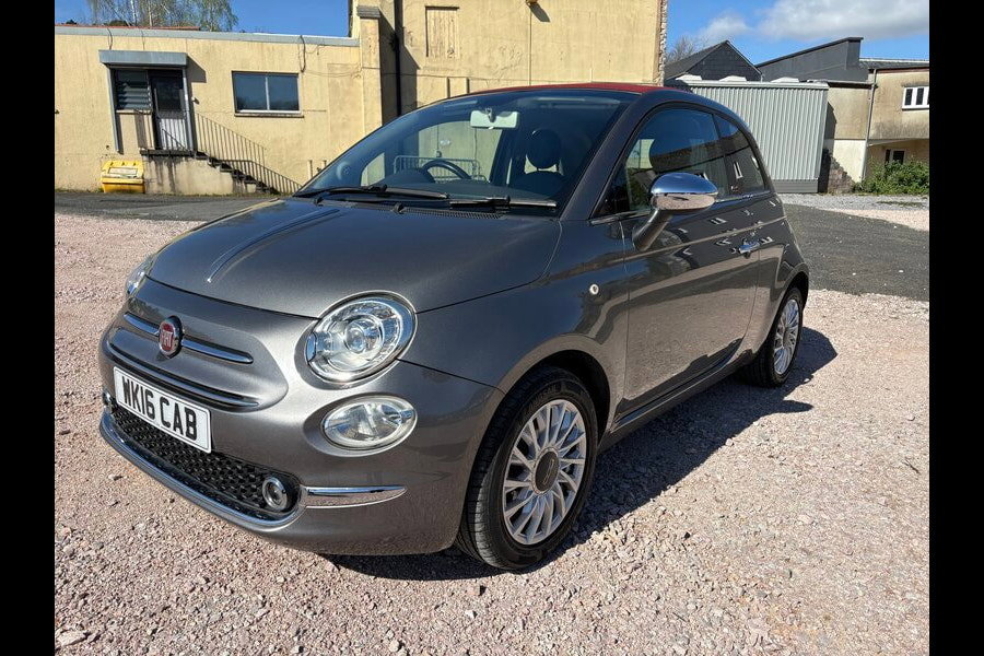 2016 Fiat 500C 0.9 TwinAir Lounge Convertible 2dr Petrol Dualogic Euro 6 (s/s) (85 bhp)